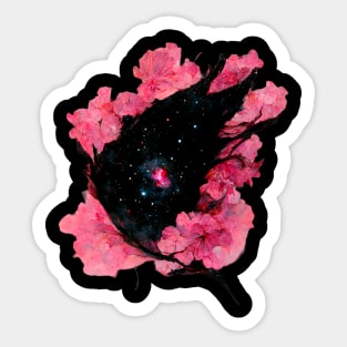 Sakura Flower Portal Sticker